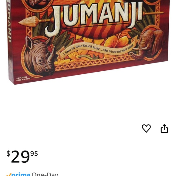 Jumanji board game like new - Picture 1 of 2